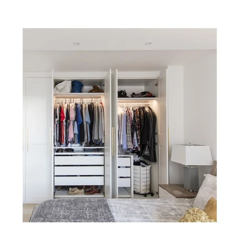 Moderne Art und Weise Mr HDF Schlafzimmer Schrank für kundenspezifische Schrankmöbel