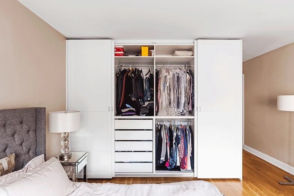 Moderne Art und Weise Mr HDF Schlafzimmer Schrank für kundenspezifische Schrankmöbel