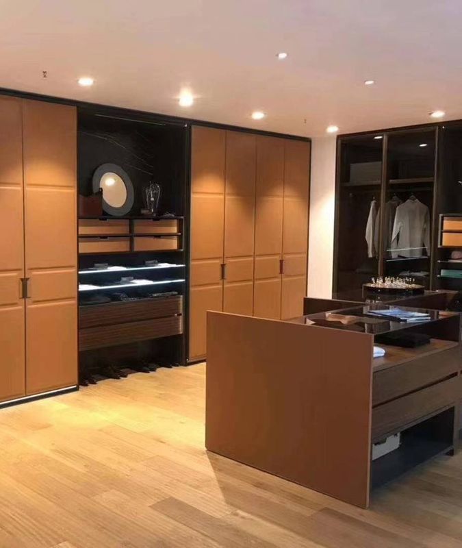 Moderne Art und Weise Mr HDF Schlafzimmer Schrank für kundenspezifische Schrankmöbel