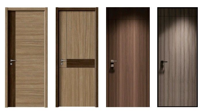 MDF-Polymer-Innenraumtüren für Schlafzimmer 2022 YALIG Luxus-Wasserdichte Türen