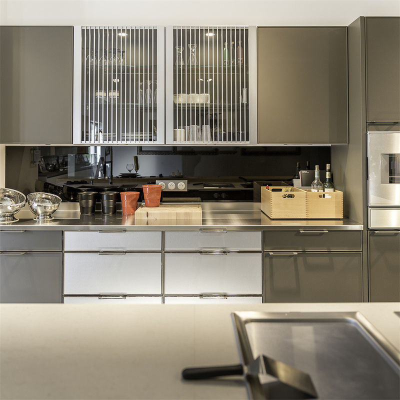 Hochwertiges ODM/OEM YALIG Quarz Stein Modular Schrank Küche für Alibaba 2022 Luxus