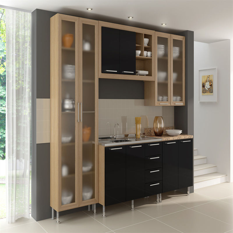 Modularer YALIG Küchenschrank im italienischen Stil mit Blum Hardware und Toe Kick Accessoires