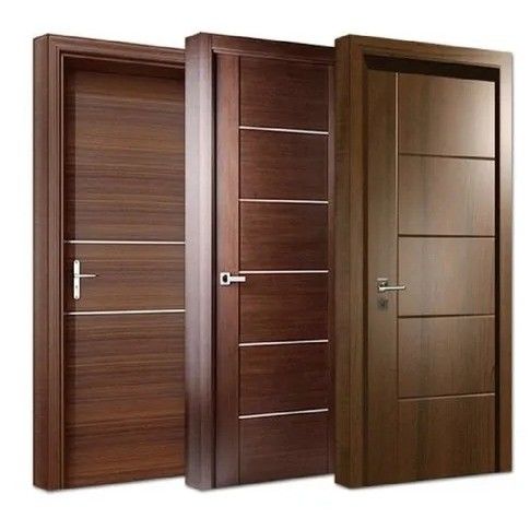 MDF-Board und Massivholz Veneer Innenraum Tür für amerikanischen Stil Wohnraum