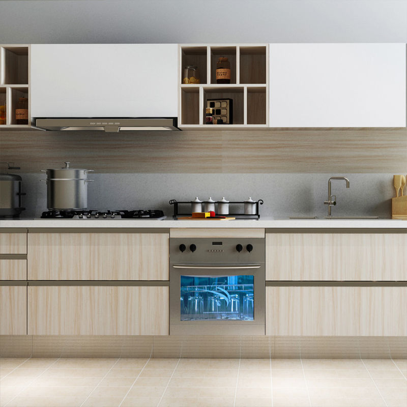 Modularer Modul aus Massivholz Küchenschränke