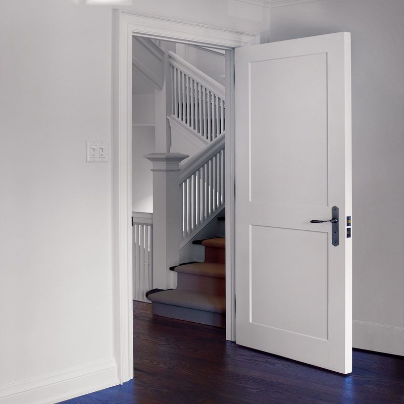 American Style Polymer Tür Professionell Custom Modern Design MDF Innenraum Tür