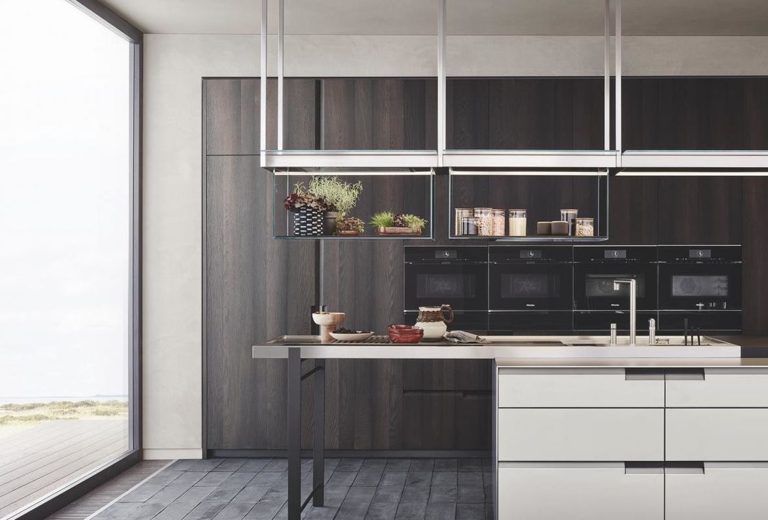 Küchenschrank Custom Moderne Küchenschränke Luxusdesign für Accessoires Blum Schublade