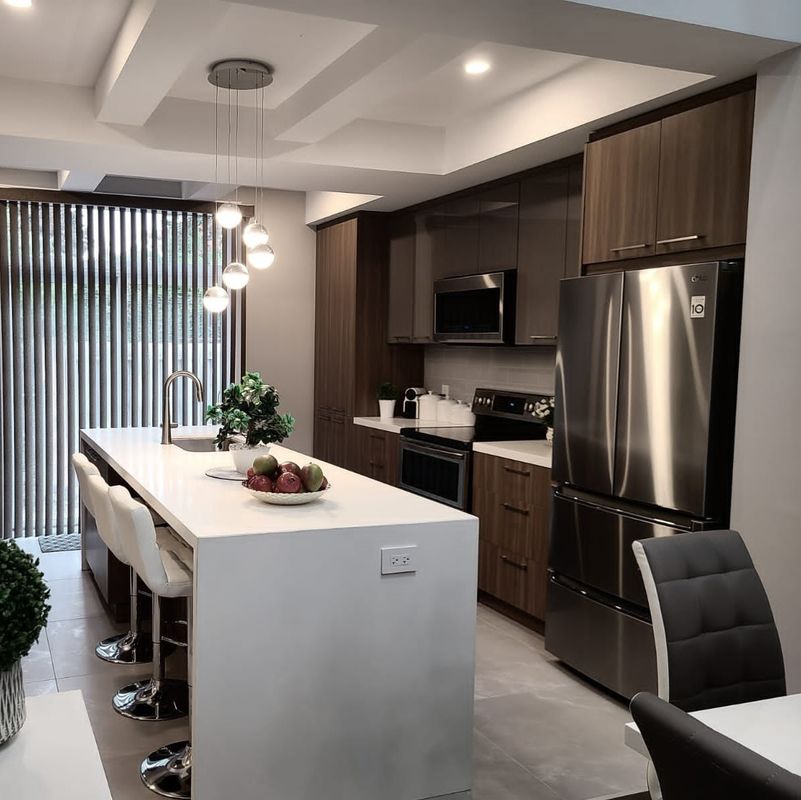 Modernes Design Luxus-Küche Einheiten Set Möbel Schrank für die Renovierung der alten Küche