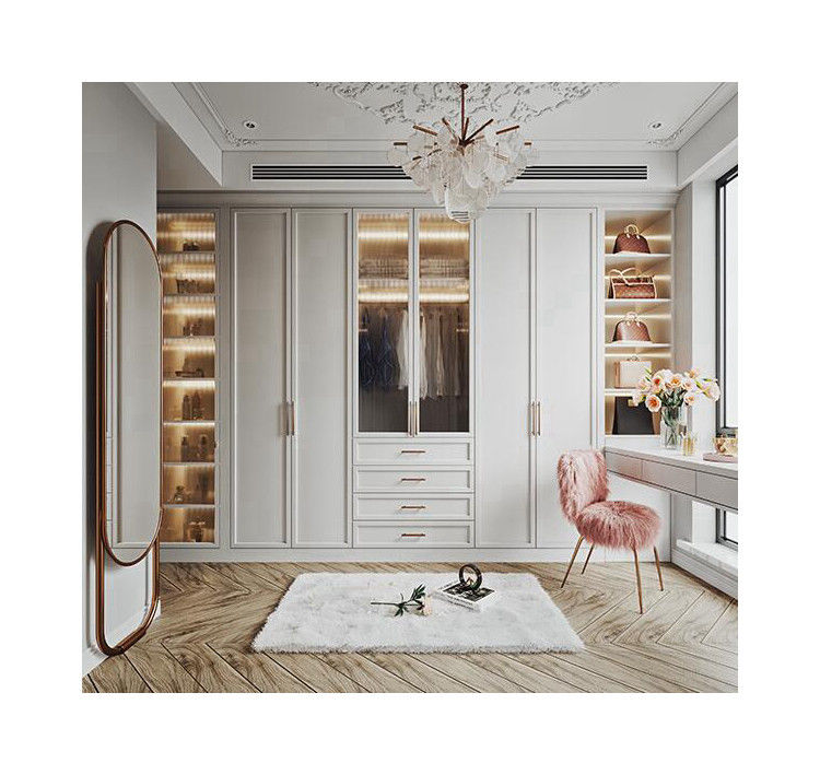 Custom Design PANEL Holz Stil Garderobe Schlafzimmer Lager Schrank für Hotel-Wohnung