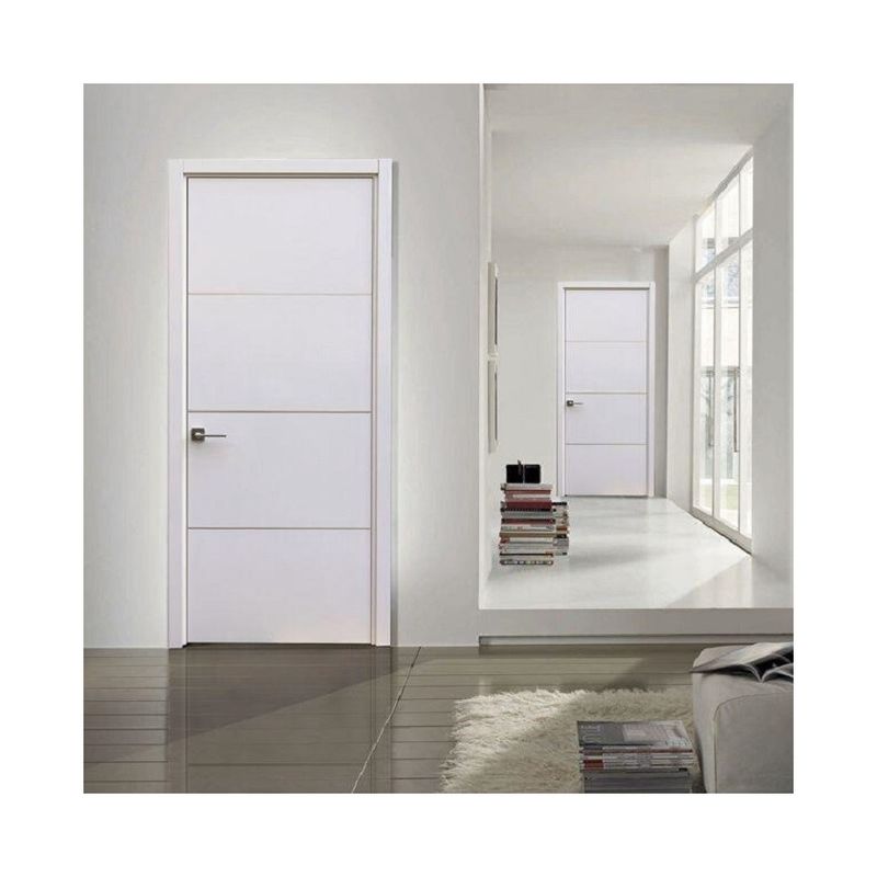 Moderne Sicherheit Innenraum Holztür Custom wasserdichte Veneertüren für Hoteldesign