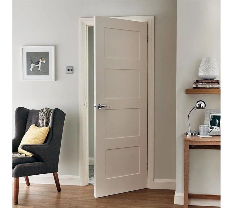 Wasserdichte Holztüren für Schlafzimmer im modernen Stil 190cm-210cm MDF