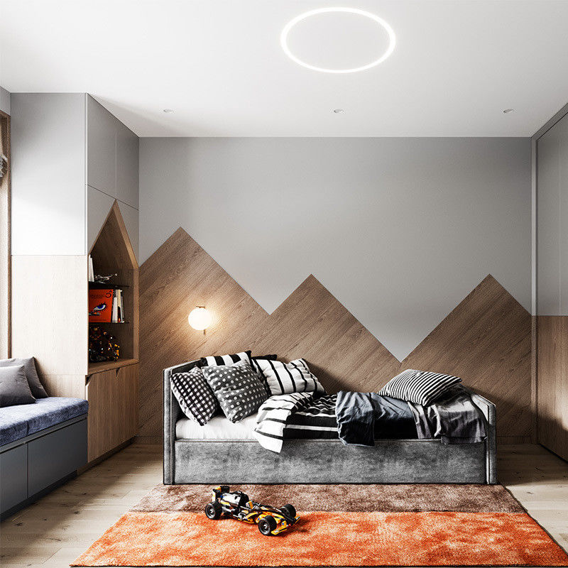 High-End Holzkinder Schrank Schrank Design für maßgeschneiderte Schlafzimmer Wandschrank