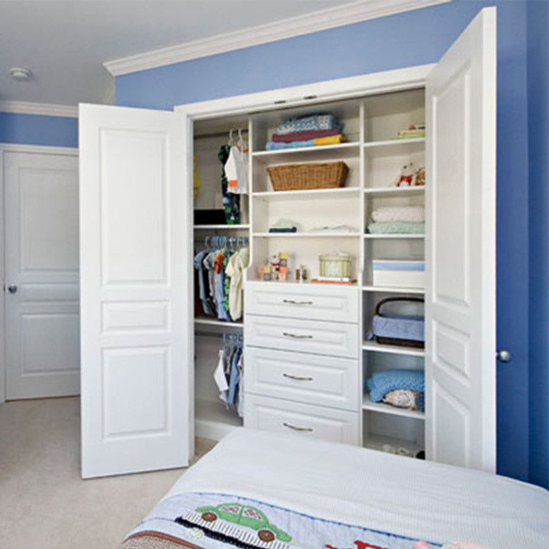 High-End Holzkinder Schrank Schrank Design für maßgeschneiderte Schlafzimmer Wandschrank