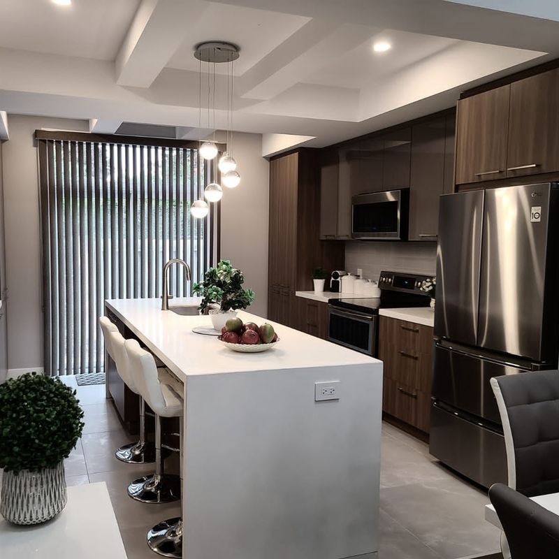 End Villa Wohnung Holz Küchenmöbel Schränke Set mit wasserdichtem Vorteil
