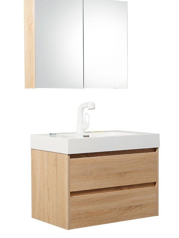 Schubladen-Slide-Hardware High-End Custom-Badezimmer-Vanity-Set mit MR-MDF-Karkasse-Material