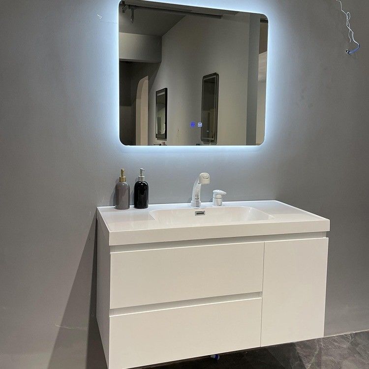 Auf Wunsch gefertigt, europäisches High-End-Badezimmer-Spiegelkasten für modernes Bad