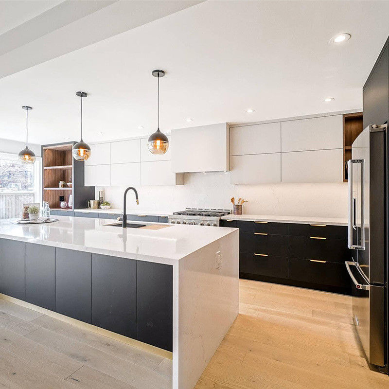 Custom Matte Küchenschrank für End Moderne intelligente Küchen in Villen und Wohnungen