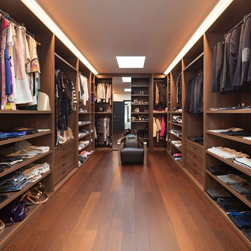 Private Label Schlafzimmer Schrank Massivholz Schrank Set mit zeitgenössischem Design