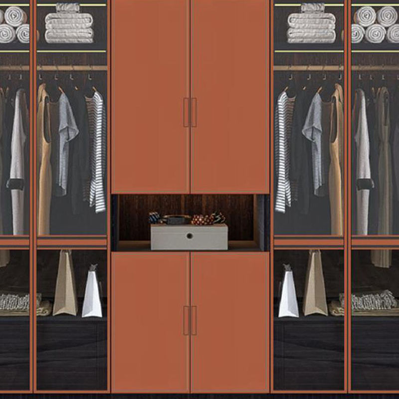 Private Label Schlafzimmer Schrank Massivholz Schrank Set mit zeitgenössischem Design