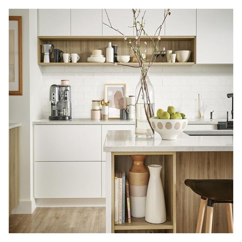 Wohnung Küchenschrank mit individueller Farbe und professionellem CAD/3D-Design