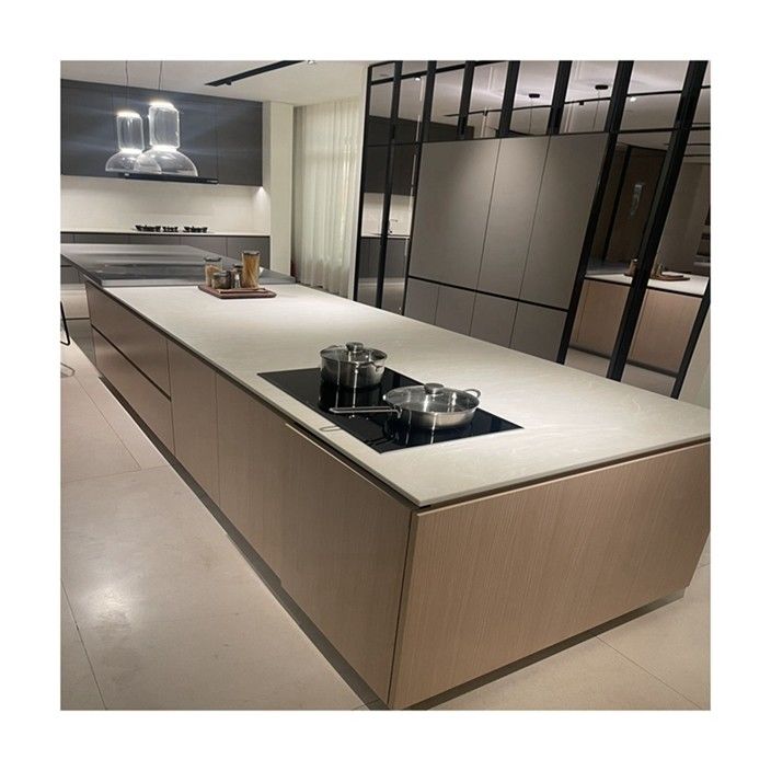 Customized Ral Farbdiagramm und CAD / 3D frei gestalteten modularen Küchenschrank für zu Hause