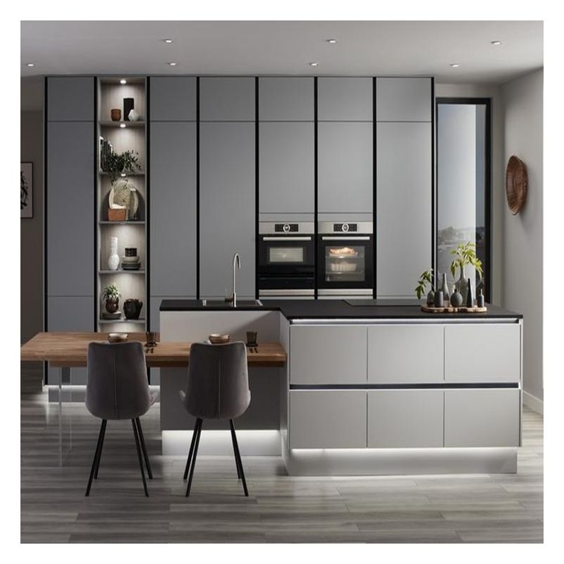 Maßgeschneiderte Größe Modern Design Lackmalerei Küchenschränke für eine vollständige Küchenlösung