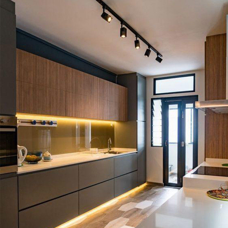 Customized Größe Moderne Matte Designs Klassiker Küchenschränke für modernen Design Stil