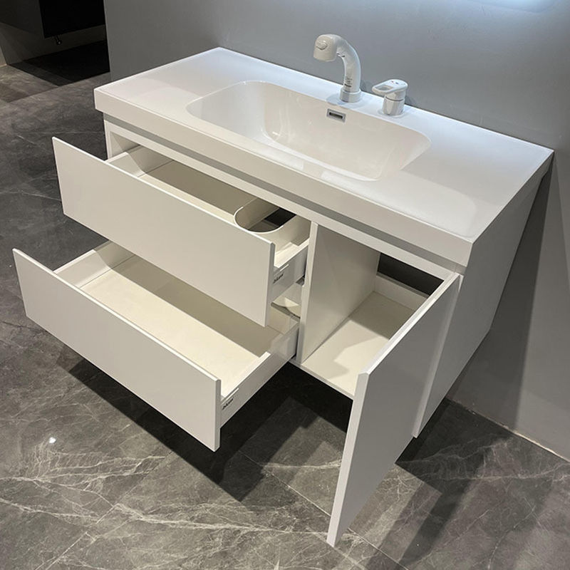 MR-MDF-Karkasse-Material Wandmontierte CAD/3D-Badschrank für moderne Luxusmöbel