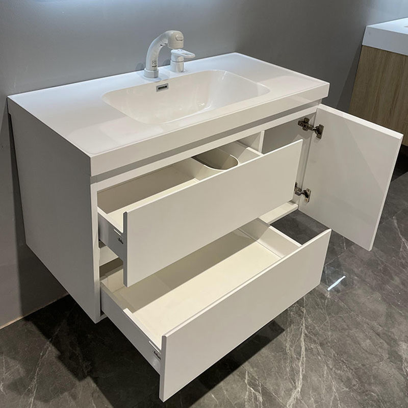MR-MDF-Karkasse-Material Wandmontierte CAD/3D-Badschrank für moderne Luxusmöbel