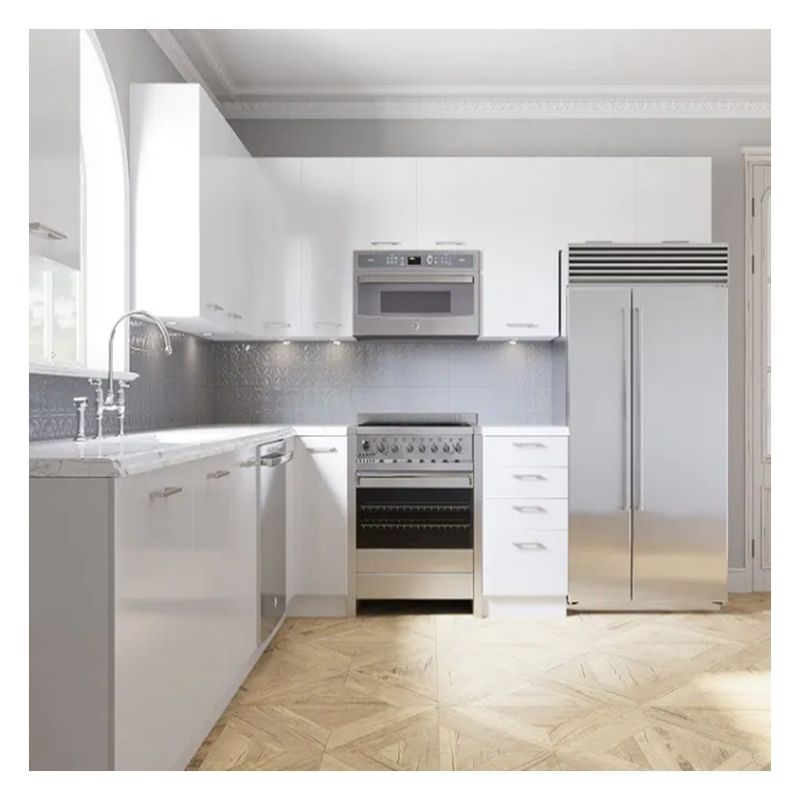 Einfach sauber Funktionalität angepasste Farbe Küchenschränke im modernen Stil für Wohnung
