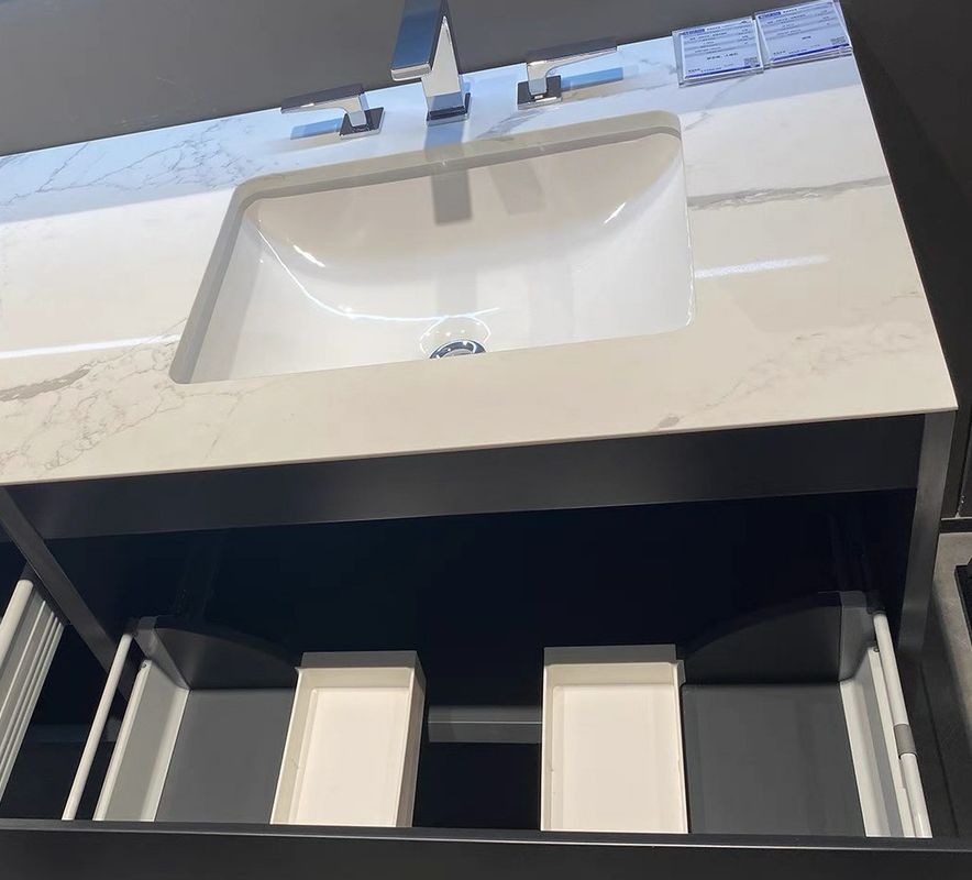 Custom Made European Möbel Eckschrank mit Waschbecken beliebt und gut aussehend
