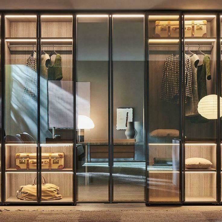 Vollständige Spezifikationen Maßgeschneiderte Größe Luxus eingebettete Garderobe mit zeitgemäßem Design