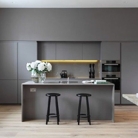 Modulare Küchenschränke kundenspezifische Furnierfarbe Holzlack Küchenmöbel