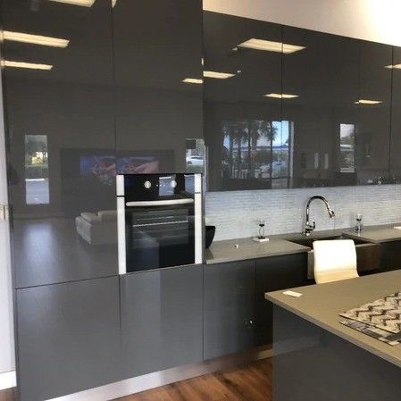 Flat Edge Countertop Ränder YALIG Malaysia Pvc Moderne Küchenschrank für Geschirr Langlebig