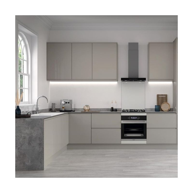 Moderne Küchenmöbel mit Blum-Hardware und kundenspezifischer Furnierfarbe