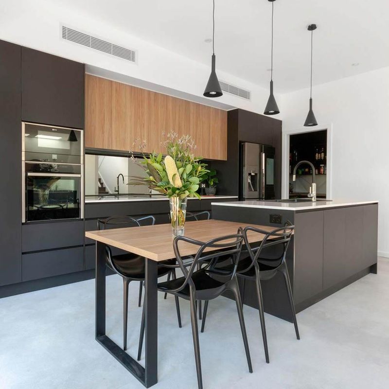 ODM/OEM Küchenschrank Set Custom MDF Design für moderne Häuser auf den Philippinen