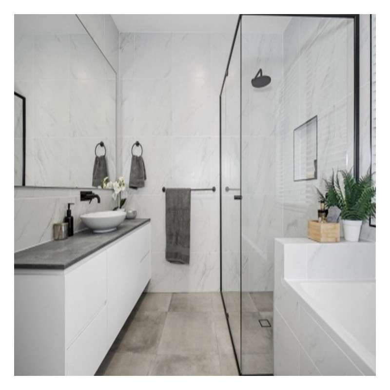 Customized Farbe Hochglanz Acryl Badezimmer Schrank mit Doppelspülbecken und Wandmontage