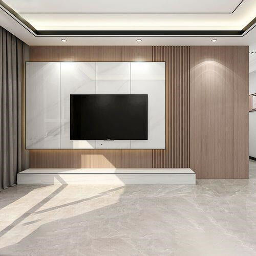 Anpassen Größe TV-Stand Moderne Design Wand-Einheit für Luxus-Hausmöbel in der Wohnung
