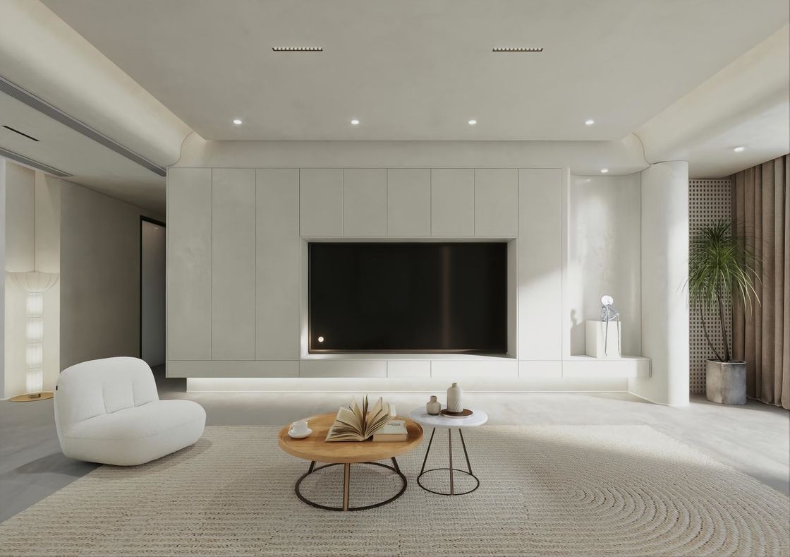 2022 Home Innenraum Holz TV-Schrank Stand mit Speicherfunktion und Größe anpassen