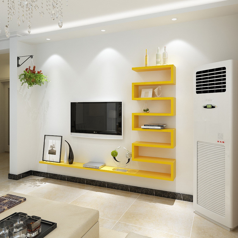 Verstellbarer TV-Stand aus Holz für Luxusmodernes Wohnzimmerdesign