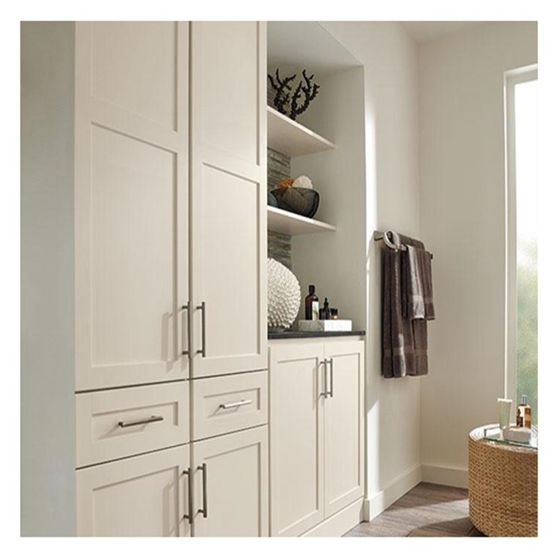 Shaker-Stil Weißlack Super wasserdicht Großformat Badezimmer Schrank Vanity Combo