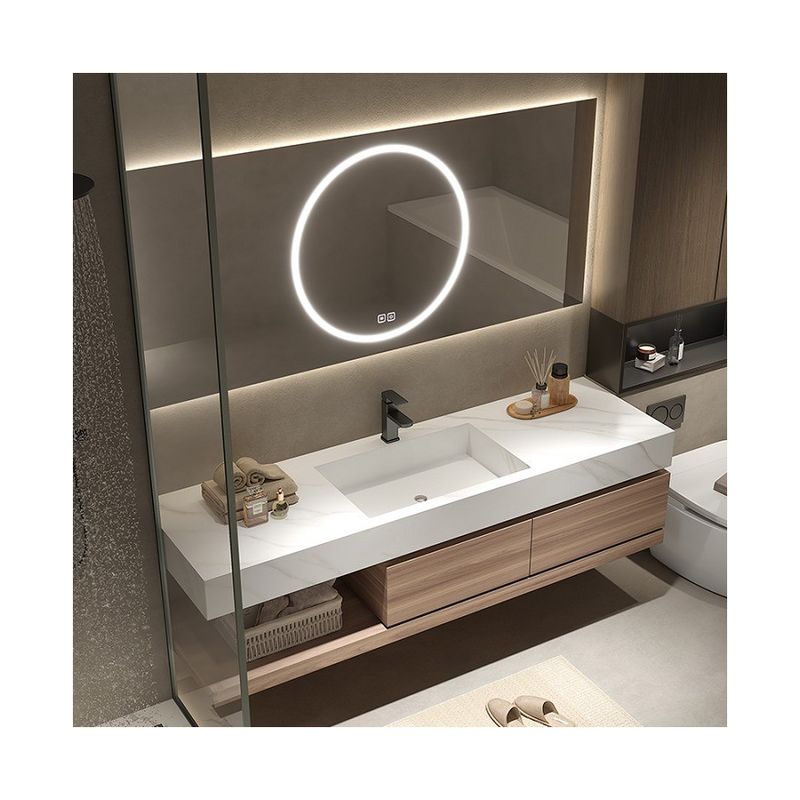 Hotelmöbel Euro-Stil Badezimmer Vanity mit modernem Design und Breite von 38-46