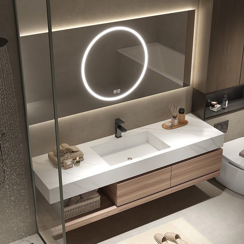 Hotelmöbel Euro-Stil Badezimmer Vanity mit modernem Design und Breite von 38-46