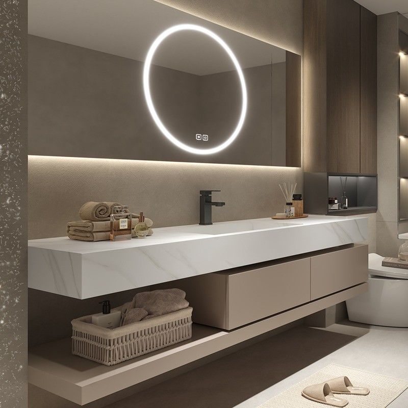 Hotelmöbel Euro-Stil Badezimmer Vanity mit modernem Design und Breite von 38-46