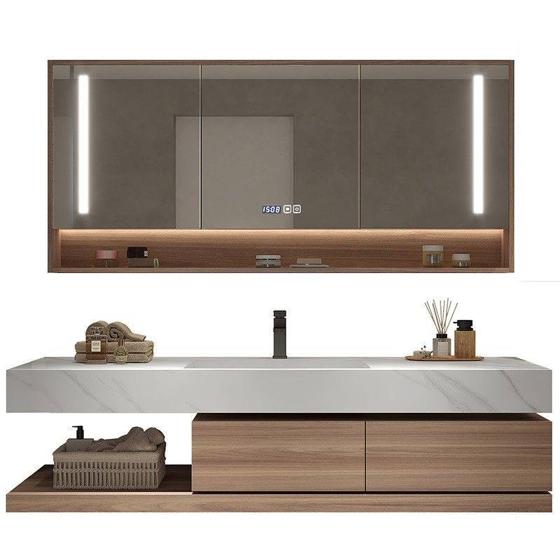 Hotelmöbel Euro-Stil Badezimmer Vanity mit modernem Design und Breite von 38-46