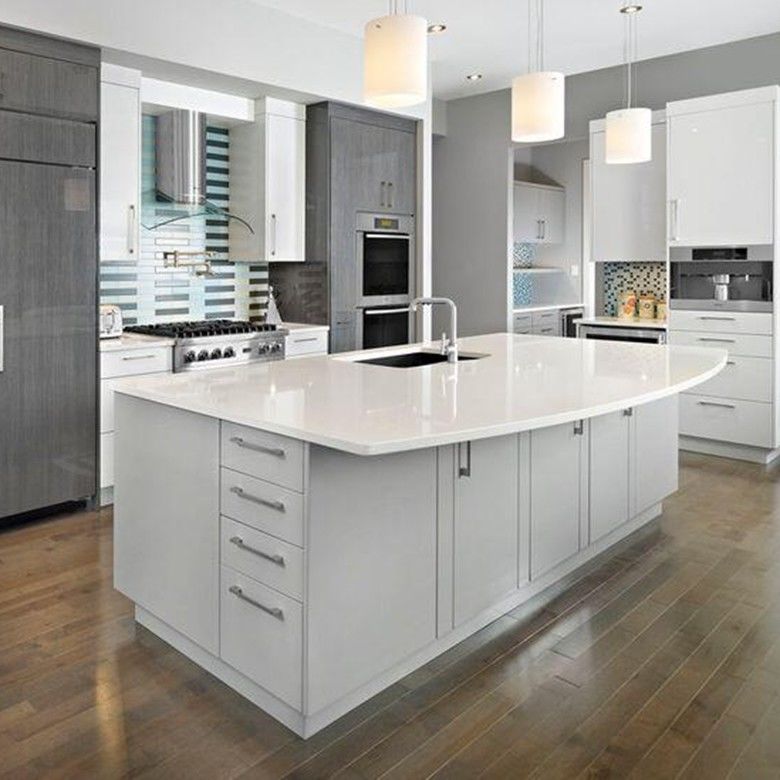 Home Moderne Flat Pack Smart Küche Speisekammer Modulare Küchenmöbel Schränke für Villa