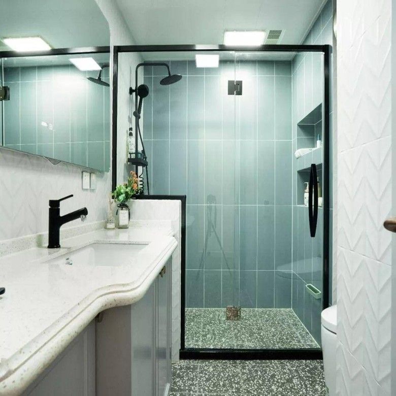 Modernes Wandmontiertes Badezimmer-Vanity-Set mit Smart Mirror-Schrank Breite 38-46