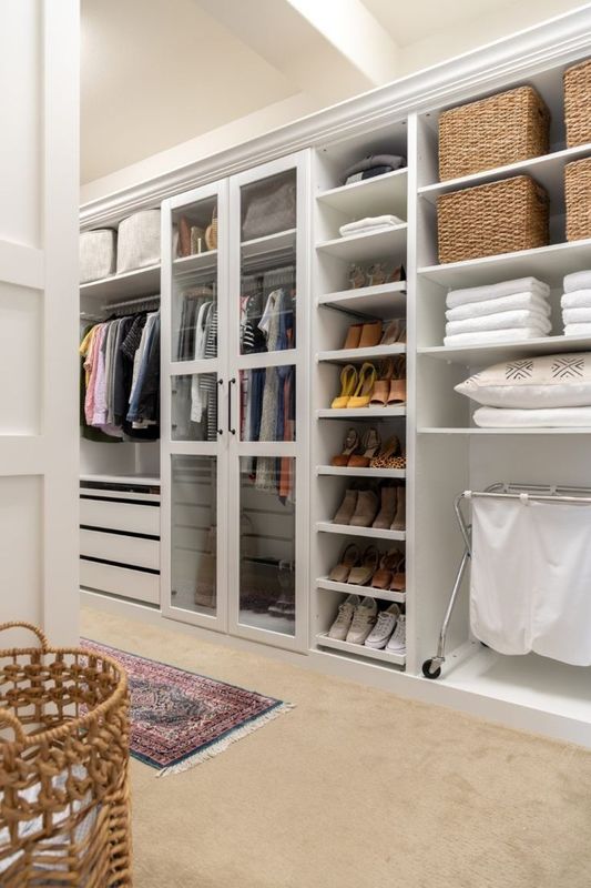 High-End-Material Mr Hdf Board Schrank kundenspezifischer Schlafzimmer Schrank im Panel Holz Stil