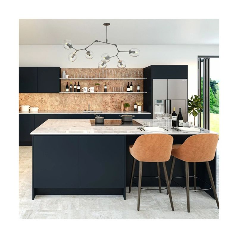 YALIG Freistehendes Holz-Spice-Rack-Set für das europäische Licht-Open-Plan Küchenschrank
