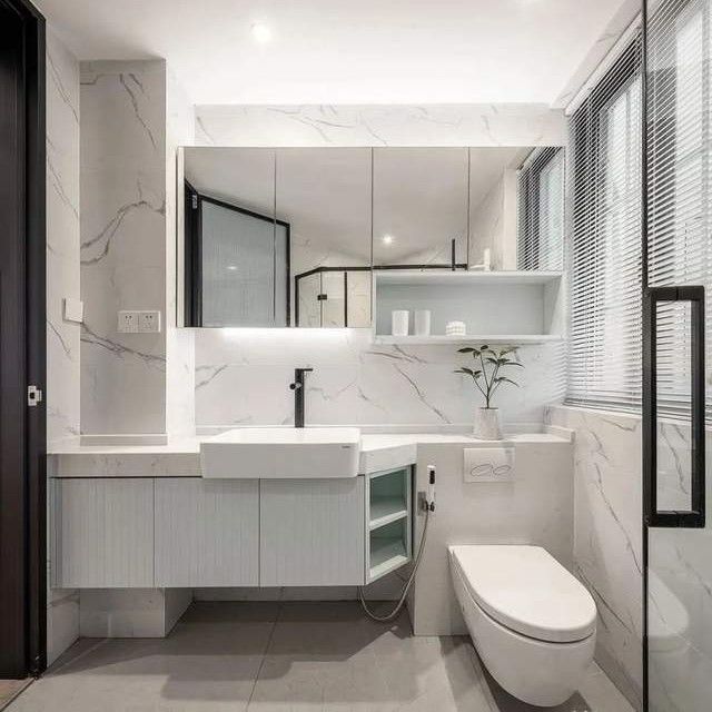 Einbeziehung Becken Ja Dreiecksecke Badezimmer Vanity Set mit Spiegel und Wasserhahn