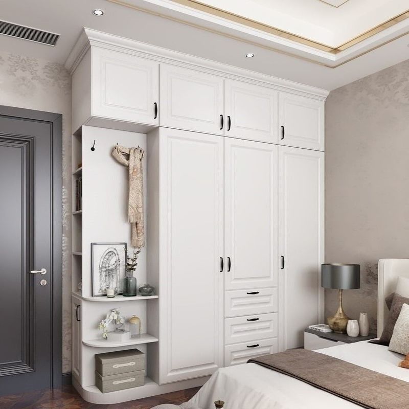 Moderner Stil High-End Walk-in Schränke aus MR HDF Board für maßgeschneiderte Schlafzimmer